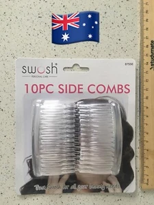 10pcs Side Comb She’ll Grip Ruth Hair Salon Women Clip Accessories Brush - Picture 1 of 1