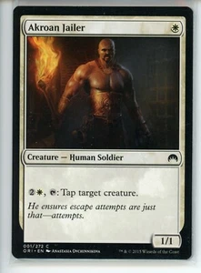 AKROAN JAILER Magic Origins #1 ORI(NM)(MTG) - Picture 1 of 1