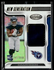 2022 Panini Certified New Generation Jerseys Mirror Hassan Haskins Rookie - Picture 1 of 2