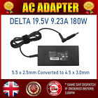 For Hp Omen 15-Ax210tx 180W (19.5V, 9.23A) Ac Charger 4.5Mmx3.0Mm Pin