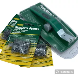 Fletcher PushMate Push Point Driving Tool &/Or Points Picture Framing Glazing - Picture 1 of 11