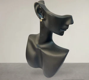 orecchini donna ragazza oro bianco e rosa 750 18 kt fiore fiori idea regalo - Foto 1 di 5