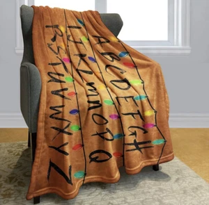 Stranger Things 40X50 Blanket Comfort Warmth Soft Plush Throw - Picture 1 of 4