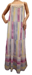 LC Lauren Conrad Crochet Yoke Tiered Maxi Dress Women's Plus Size 3XL NWT - Picture 1 of 5