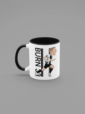 Newcastle United Cartoon Dan Burn fan art made ceramic white 11oz Mug - Image 1 of 2