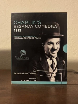 Charlie Chaplin Essanay Comedies with Mutual Comedies Flicker Alley Blu ray/DVD - Image 1 of 3
