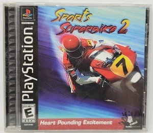 PS1: SPORT SUPERBIKE 2!!  Etichetta nera completa con manuale - Foto 1 di 2