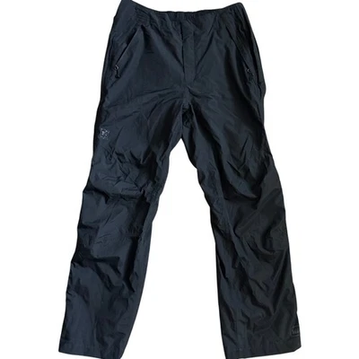 Pantalones de esquí REI Elements pierna completa aislados con cremallera negros talla 10  Foto 1 de 4