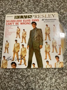 07 CALENDARIO A FORMA DI ALBUM ELVIS PRESLEY EDIZIONE 30° ANNIVERSARIO NUOVO E SIGILLATO. - Foto 1 di 5