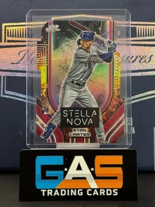 2024 Topps Cosmic Chrome Evan Carter Stellanova Rookie #SN-6 RC SP - Picture 1 of 2