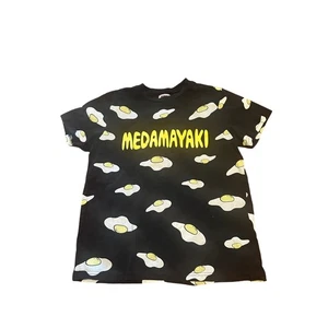 PUNYUS Medamayaki Fried Egg Print T Shirt Kawaii Japanese Streetwear - Picture 1 of 5