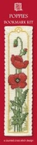 Textile Heritage Poppies Bookmark - Cross Stitch Kit - Picture 1 of 1