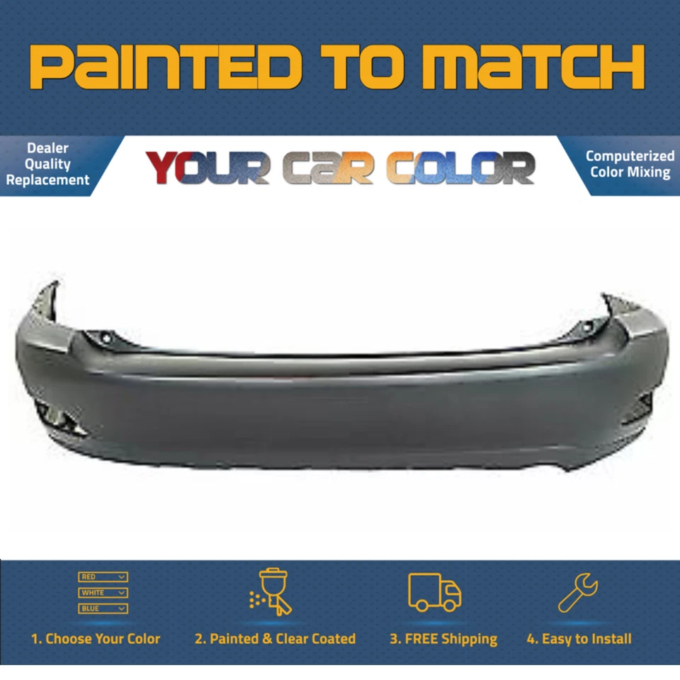 For 2006-2007 LEXUS RX400h; Rear Bumper Cover; Painted to Match - Image 1 of 1