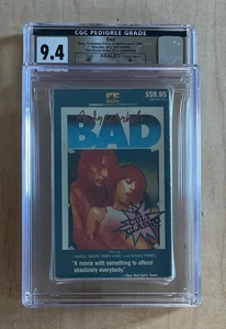 Andy Warhol BAD (1977) Sealed Betamax Embassy CGC Pedigree Grade 9.4 A+ Cult - Imagen 1 de 3