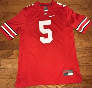 Camiseta de fútbol americano Nike Ohio State University OSU Buckeyes #5 talla S roja equipo de la NCAA - Imagen 1 de 14