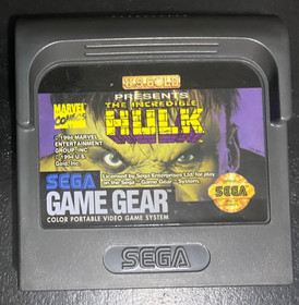 The Incredible Hulk - Sega Game Gear - U.S. Gold - Good Condition