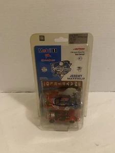 Vtg 2000 #12 Jeremy Mayfield Mobil 1 World Series 1/64 Action Diecast Toy Car - Picture 1 of 7