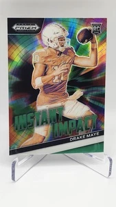 Selecciones de draft Panini Prizm 2024 - Impacto instantáneo Drake Maye #II-DM Green Prizm... - Imagen 1 de 2