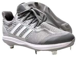 Adidas Ultraboost DNA 5.0 Baseball Cleats ID9602 Grey (Men’s 9.5) No Box - Picture 1 of 8