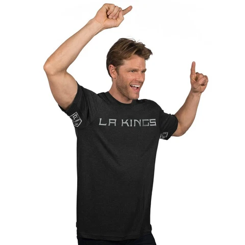 Hands High Los Angeles Kings Black Tri-Blend T-Shirt Men's Small NHL Hockey New Cover