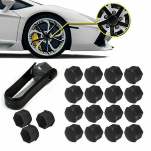 Lot De 20 Cache-Écrous De Roue 17 Mm Pour Audi Vw Vauxhall Bmw Mercedes ~ - Picture 1 of 12