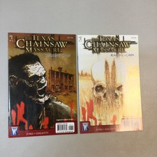 Texas Chainsaw Massacre Raising Cain 1 & 2 Wildstorm Comics 2008