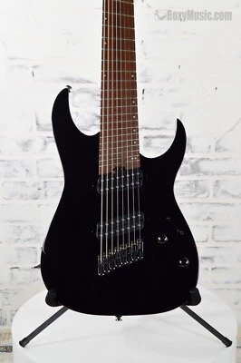 Ibanez RGMS8 Multi-scale 8-String - Black - Image 1 of 4