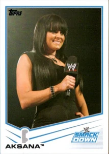 2013 Topps WWE Wrestling Card #44 Aksana - Imagen 1 de 2