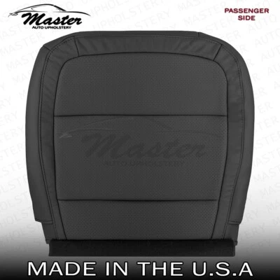 适用于 2009 - 2019 年福特 Flex PASSENGER 底部黑色乙烯基座椅套,穿孔 — 第 1/4 张图片