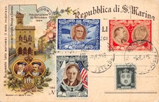 644) REPUBBLICA DI SAN MARINO. RICORDO INAUGURAZIONE 30 SETTEMBRE 1894.