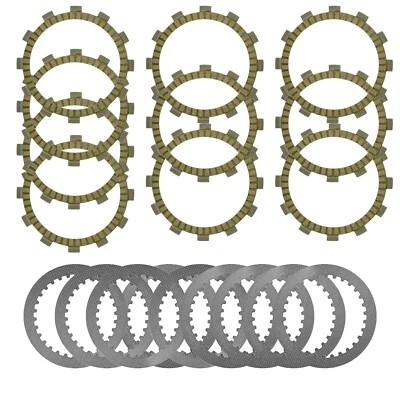 Kit de placas de acero y fricción de embrague para Yamaha WR250F YZ250F YZ250FX 2001-2019 Foto 1 de 4