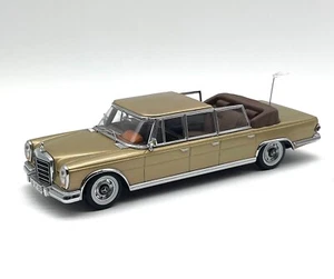 Vitesse Mercedes Benz 600 Pullmann Bj.1965 Landaulet in gold 1:43, X04 - Picture 1 of 3