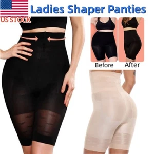 Tummy Control Women Shaper Panties Shapewear Pant High Waist Shorts Post Surgery - Picture 1 of 42