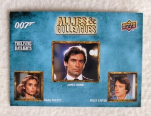 Upper Deck James Bond Villains & Henchmen Allies & Colleagues Trading Card AC-5 