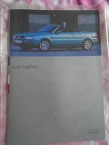Audi Cabriolet range brochure Aug 1994 UK market - Picture 1 of 1