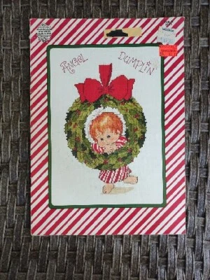 Angel Dumplin' Cross Stitch  Pattern By  Gloria & Pat Counted Cross Stitch - Image 1 of 4