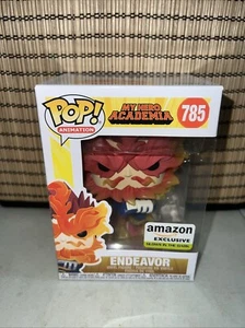 Funko Pop! My Hero Academia Endeavor #785 (Amazon Glow) Vinyl Figure - Picture 1 of 11