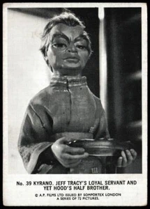 Somportex - 'Thunderbirds (B&W 90mm x 64mm)' (1966) - Kyrano - Picture 1 of 1