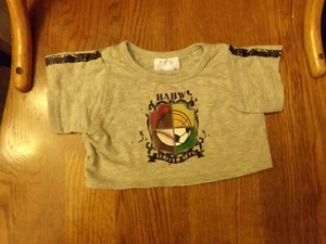 FOR doll or BEAR boys grey shirt build a bear - Picture 1 of 3