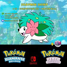 ✨ SHAYMIN 6 IV SHINY ✨ Pokemon Diamante Perla / Diamond Pearl remake BDSP arceus