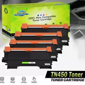 Cartucho de tóner negro TN450 para Brother DCP-7060D DCP-7065DN MFC-7360N HL-2220 - Imagen 1 de 13