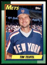 1990 Topps Tim Teufel New York Mets #764