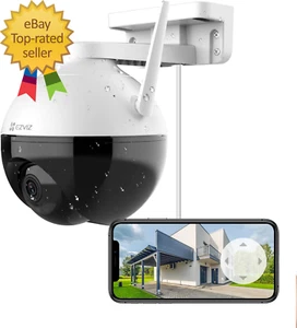 360° Security Camera Outdoor, Wifi Camera for Home Security, Surveillance Camera - Picture 1 of 8