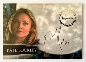 Angel Season 1 Autograph Card A4 Elizabeth Rohm as Kate Lockley Inkworks 2000