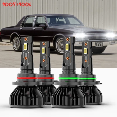 Светодиодная лампа дальнего и ближнего света для Chevrolet Caprice 1987-1989 1990 6000K - Изображение 1 из 4