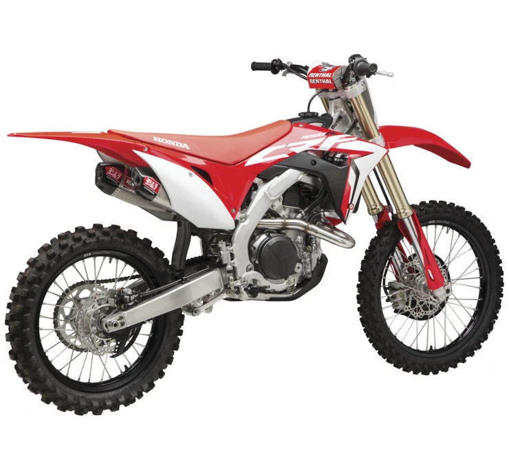 Sistema de escape completo Yoshimura RS-9T Signature para 17-20 Honda CRF 450 R RX - Imagem 1 de 1