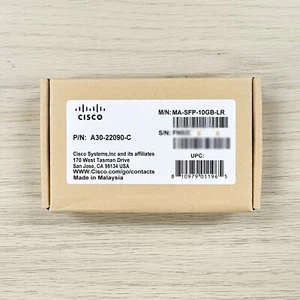 Cisco Meraki MA-SFP-10GB-LR 10G LR 1310nm 10km SFP+ Transceiver Module - Picture 1 of 1