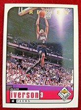 Panini Prizm UD Topps Chrome Refractor PSA Gold AUTO Patch RC Allen Iverson 