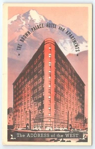 Postcard The Brown Palace Hotel and Apartments Denver Colorado - Picture 1 of 3