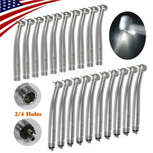 1-10 * Generatore elettrico a fibra ottica ad alta velocità dentale manipolo LED rotore 2/4 fori - Foto 1 di 14